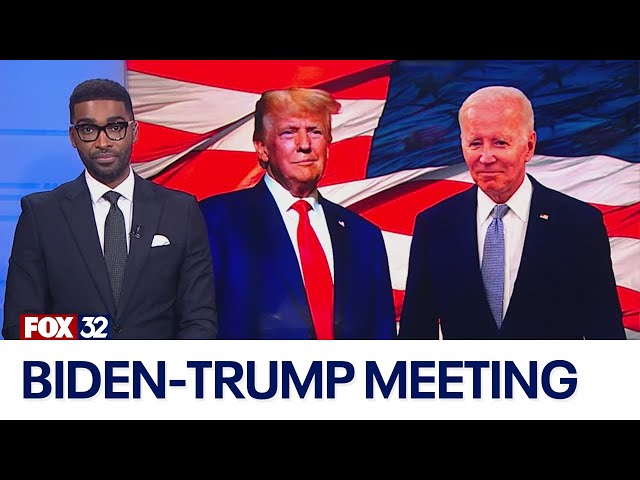 ⁣Previewing the Biden-Trump meeting on Wednesday