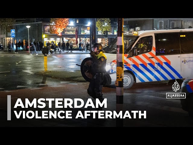 ⁣Amsterdam violence aftermath amid Mayor’s survival in no-confidence vote