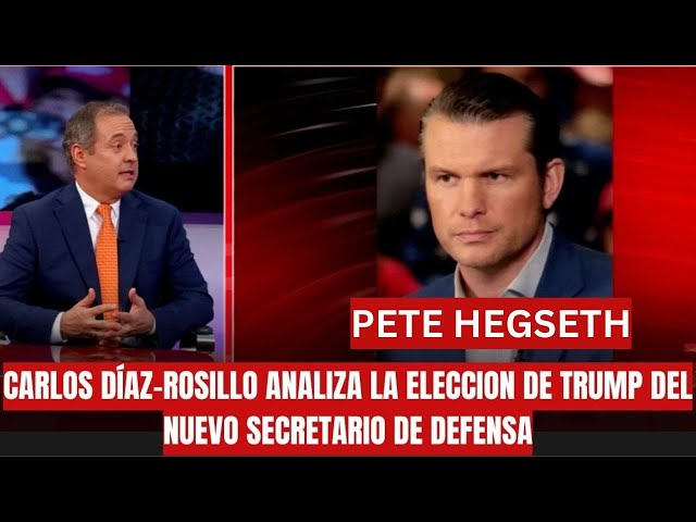 ⁣Trump elige al presentador de Fox News Pete Hegseth como secretario de Defensa