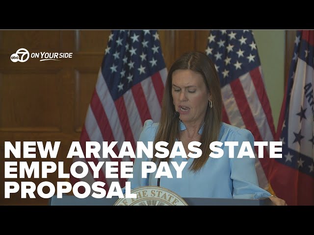 ⁣New Arkansas State Employee Pay Proposal