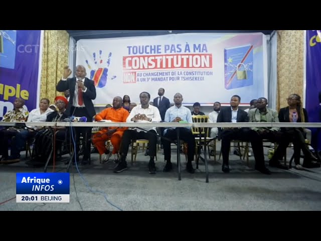 ⁣L'opposition de la RDC lance une campagne contre la révision de la Constitution du pays