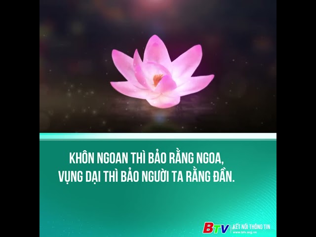 ⁣Khôn ngoan thì bảo rằng ngoa, vụng dại thì bảo người ta rằng đần