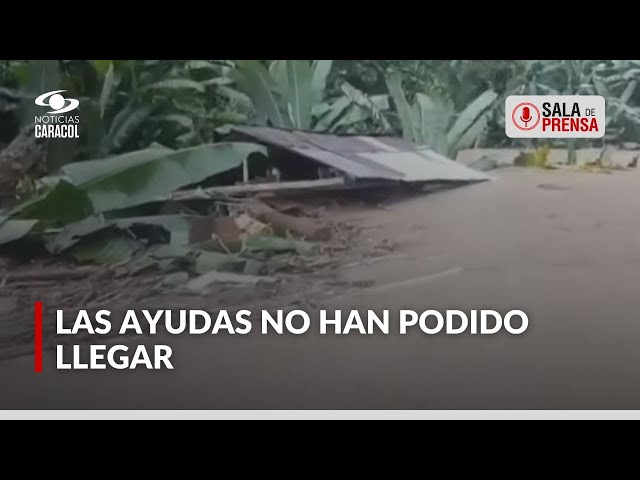 ⁣Chocó, una de las zonas más afectadas por la ola invernal