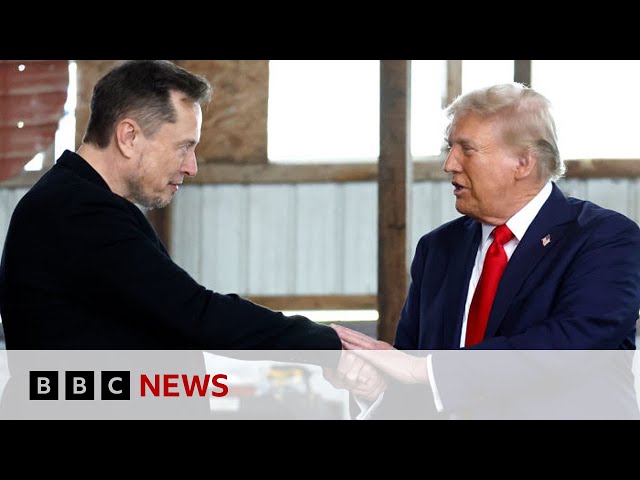 ⁣Donald Trump picks Elon Musk to lead a Department of Government Efficiency | BBC News