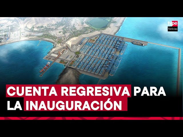 ⁣Megapuerto de Chancay será inaugurado este jueves 14 de noviembre