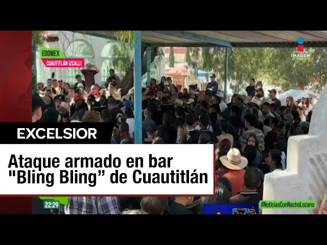 ⁣Dan último adiós a víctimas de masacre en bar ‘Bling Bling’