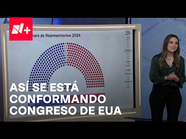 ⁣Fernanda Caso analiza el voto popular y la Conformación del Congreso de EUA - En Punto