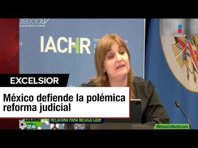 ⁣CIDH expresa preocupación por la reforma judicial de México