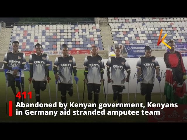 ⁣Kenyans in Germany step in as Kenyan government neglects stranded women’s amputee team