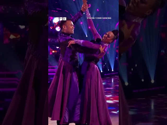 ⁣Montell and Johannes’ fierce and fabulous Paso Doble on Strictly