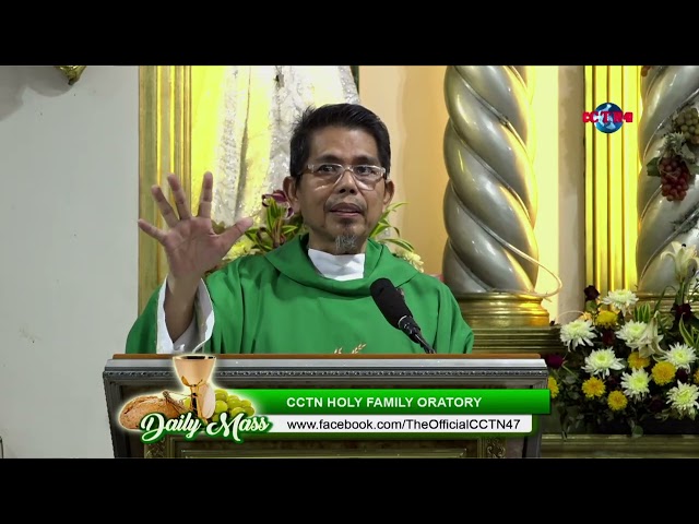 ⁣13 NOVEMBER 2024 - HOMILY by Rev. Fr. Jose Adonis Aquino