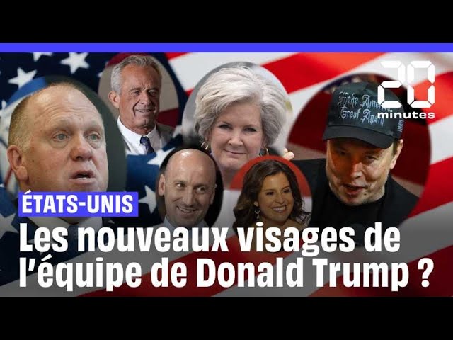 ⁣Musk, Kennedy Jr, Homan, Boulos, qui compose la nouvelle administration Trump ?