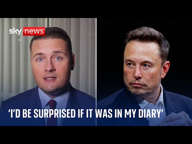 ⁣Would health secretary meet Elon Musk to compare notes on efficiency?