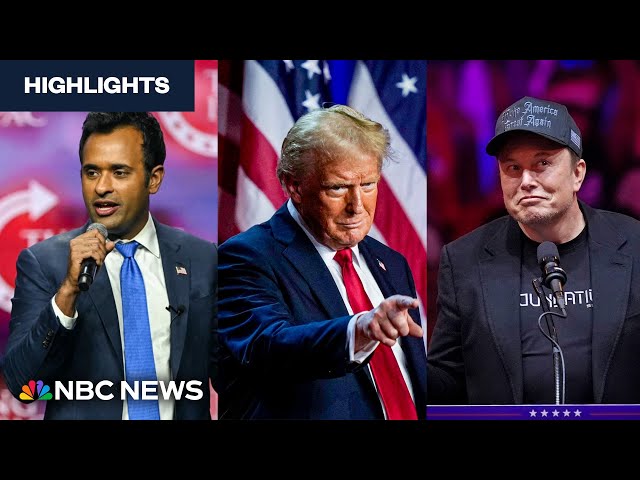 ⁣Trump Transition | Highlights for Nov. 12 | NBC News Highlights