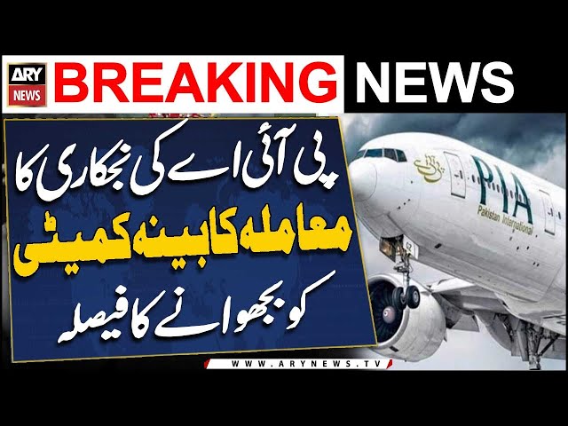 ⁣PIA privatization matter to be refer to Cabinet committee