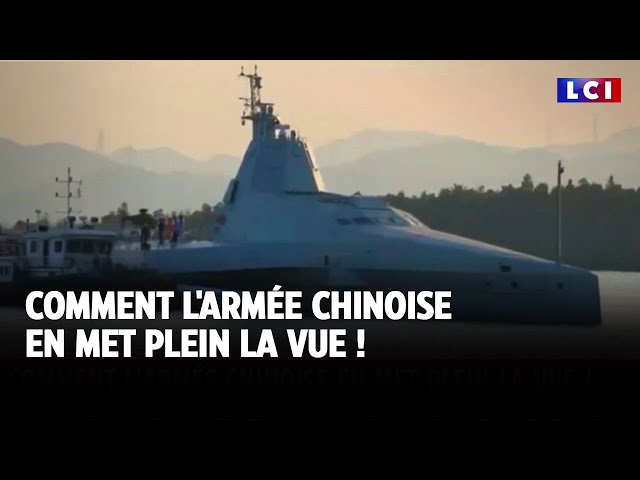 ⁣Comment l'armée chinoise en met plein la vue ! ｜LCI