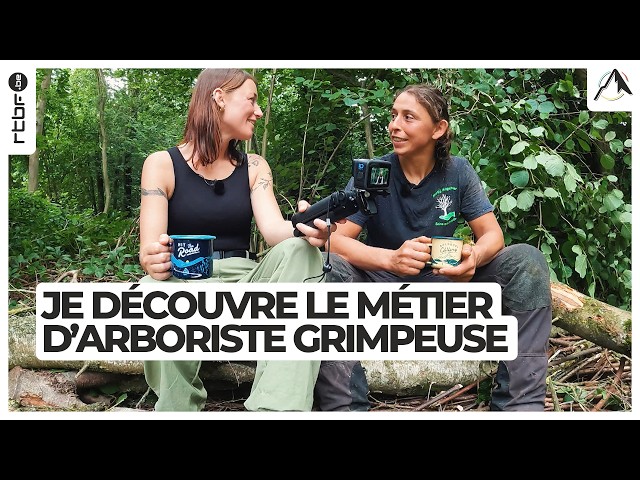 ⁣Je découvre le métier d'arboriste grimpeuse | Les Aventureuses