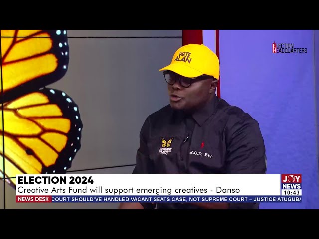 ⁣A Creative Arts Fund will be set up to support emerging talents and creatives - Kwame Danso