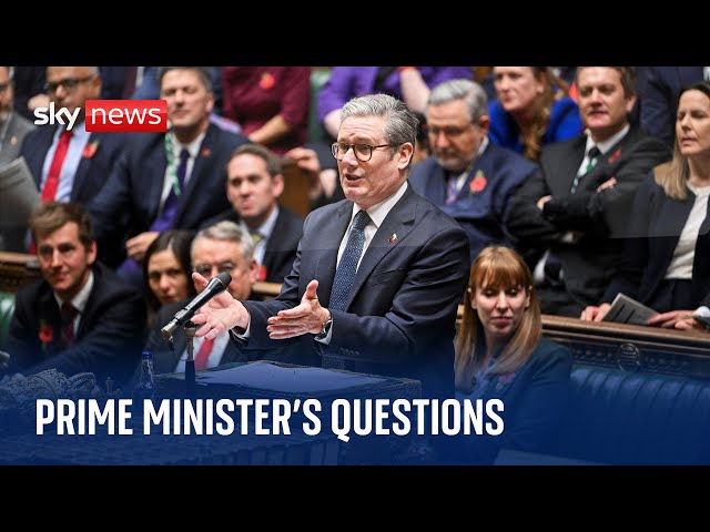 ⁣Watch PMQs live | Starmer in second face-off with new Tory leader