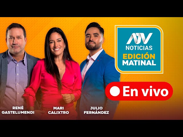 ⁣ATV Noticias Edición Matinal  EN VIVO  - PARO APEC, CLASES VIRTUALES.