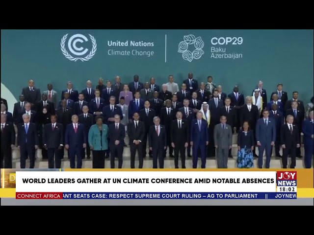 ⁣World Leaders Gather At UN Climate Conference Amid Notable Absences | Connect Africa