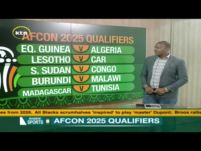 ⁣AFCON 2025 Qualifiers | Inside Sports