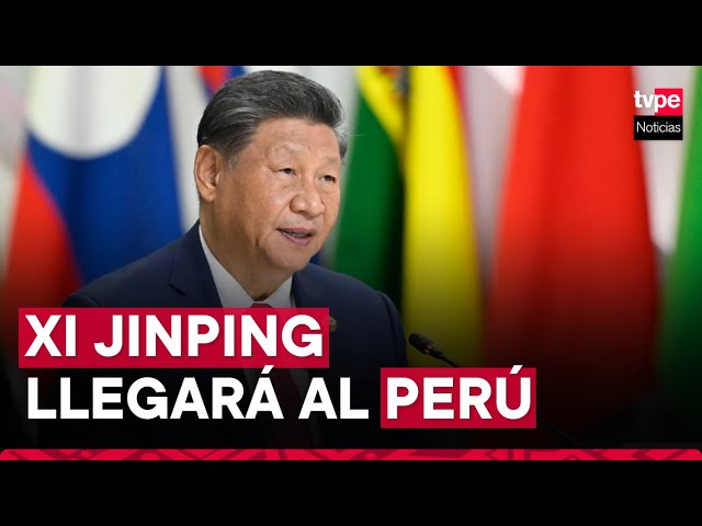 ⁣APEC 2024: presidente de China, Xi Jinping, partió hacia el Perú para participar de foro económico