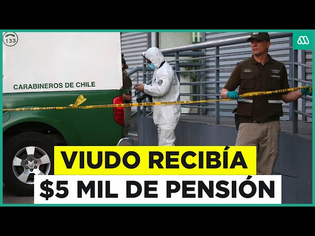 ⁣Secuestro en AFP: Pensión de $5 mil habría provocado la ira de viudo