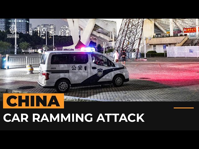 ⁣Car ramming attack in China kills dozens