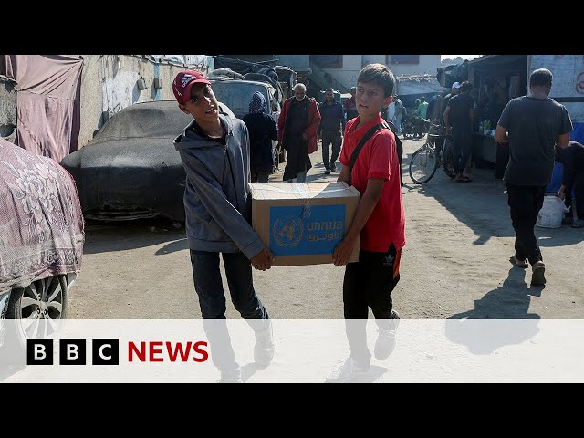 ⁣Israel hasn't breached its law against blocking aid in Gaza, US says | BBC News