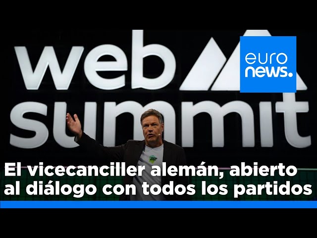 ⁣"Todo es posible": El vicecanciller alemán dice que está abierto al diálogo con todos los 