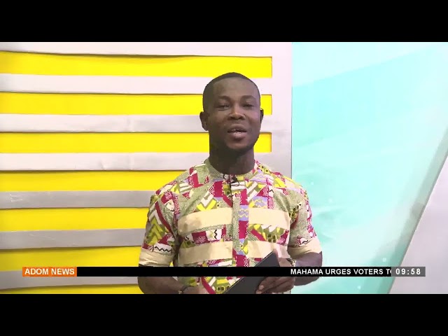 ⁣Kasie Tau At 9:55 AM on Adom TV (13-11-24)