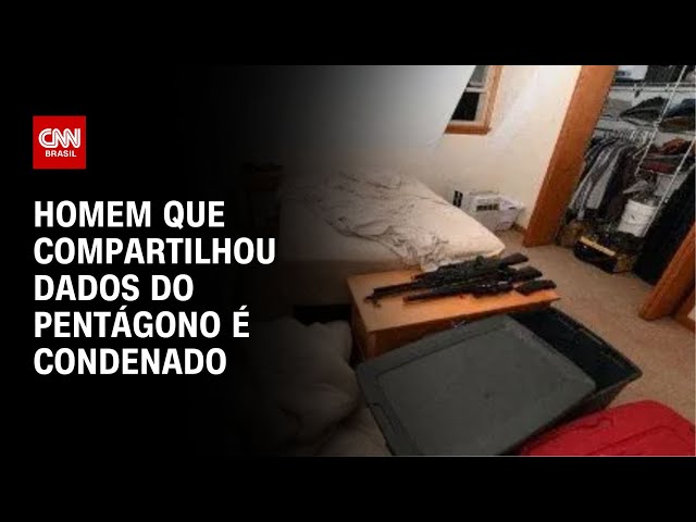 ⁣Homem que compartilhou dados do Pentágono é condenado | CNN NOVO DIA