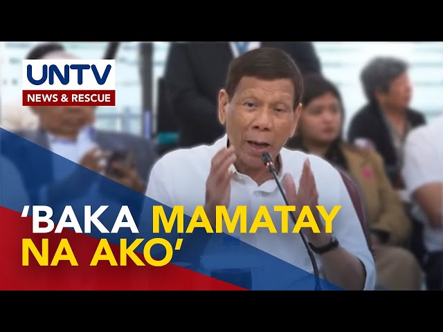 ⁣FPRRD, hinamon ang ICC na bilisan ang drug war probe; Reward at drug list issue, sinagot sa QuadComm