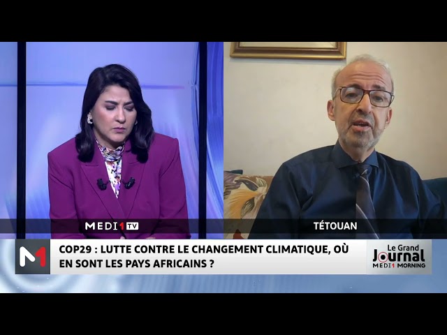 ⁣COP29 : lutte contre le changement climatique en Afrique avec Zine El Abidine El Hossaini