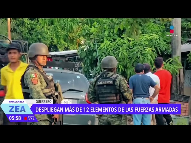 ⁣Despliegan más de 12 mil elementos de las fuerzas armadas en Guerrero