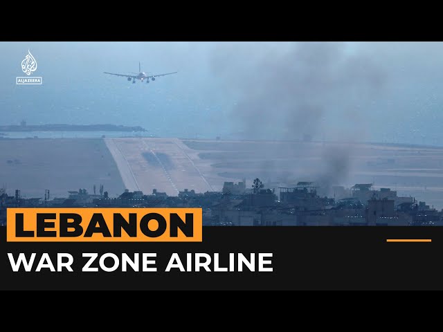 ⁣Lebanon’s national carrier provides only flights out of war zone | Al Jazeera Newsfeed