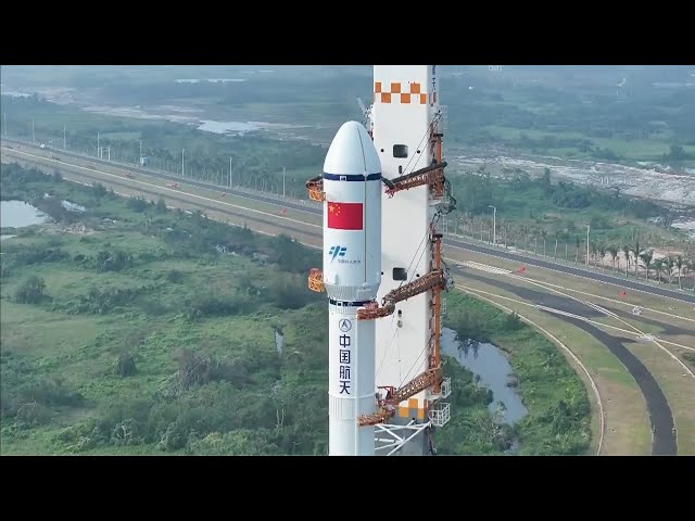 ⁣China prepares to launch Tianzhou-8 cargo spacecraft