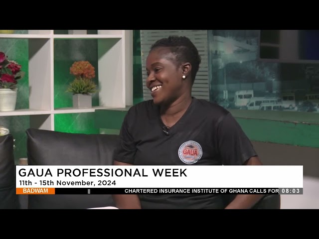 ⁣GAUA Professional week 11-15 November 2024: Badwam Afisem on Adom TV (13-11-24)