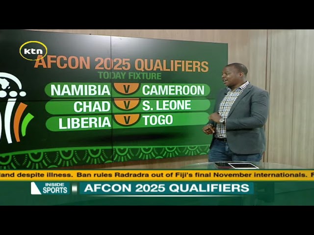 ⁣Fixtures of the AFCON 2025 qualifiers