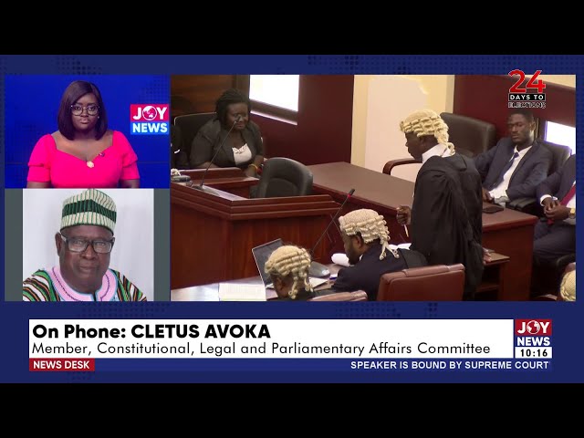 ⁣We'll respect the Supreme Court ruling if announced by the Speaker - Cletus Avoka | News Desk