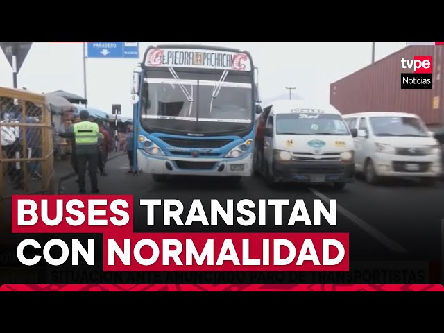 ⁣Paro de transportistas: ¿cuál es la situación actual del transporte público hoy 13 de noviembre?