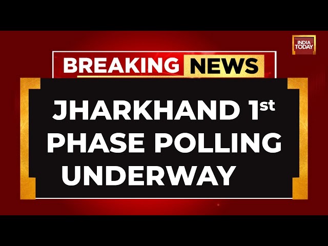 ⁣Jharkhand First Phase Polling Underway LIVE: Polling on 43 seats of Jharkhand | India Today LIVE