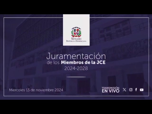 ⁣ENVIVO| Juramentación de los Miembros de la Junta Central 13 de Noviembre del 2024