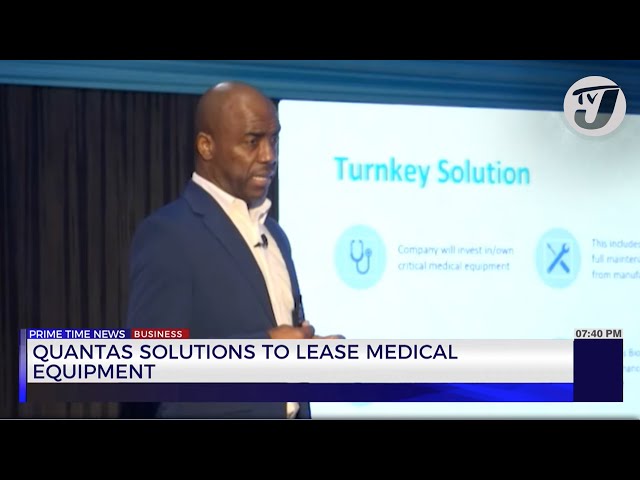 ⁣Quantas Solutions to Lease Medical Equipment | TVJ Business Day