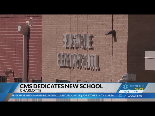 ⁣CMS dedication for new elementary school