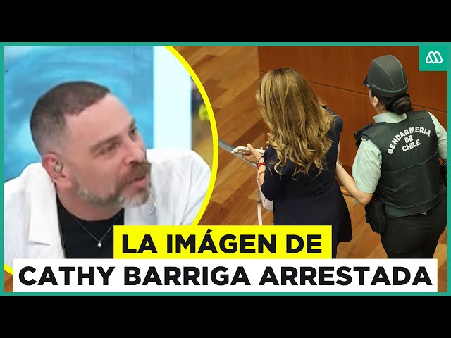 ⁣"Esto es lo normal en cualquier país desarrollado": Neme por imagen de Cathy Barriga arres