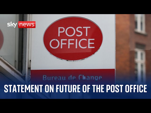 ⁣Statement on the future of the Post Office after PMQs