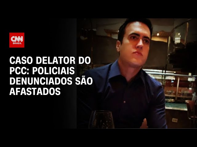 ⁣Caso delator do PCC: policiais denunciados são afastados | LIVE CNN