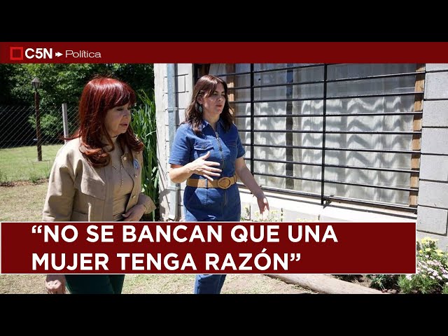 ⁣CRISTINA en MORENO: "NO SE BANCAN que una MUJER TENGA RAZÓN"